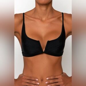 Elegant Black Bikini Top